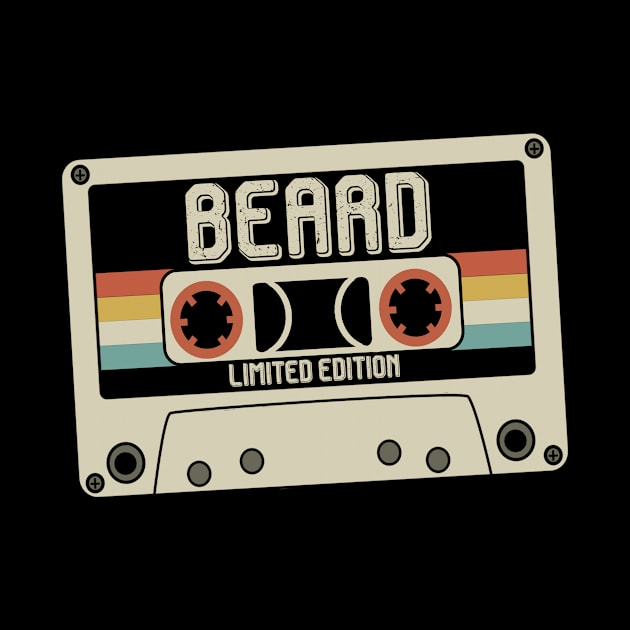 Beard - Limited Edition - Vintage Style by Debbie Art