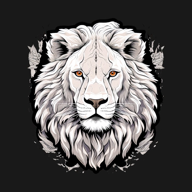 White Lion 2 by ZombieTeesEtc