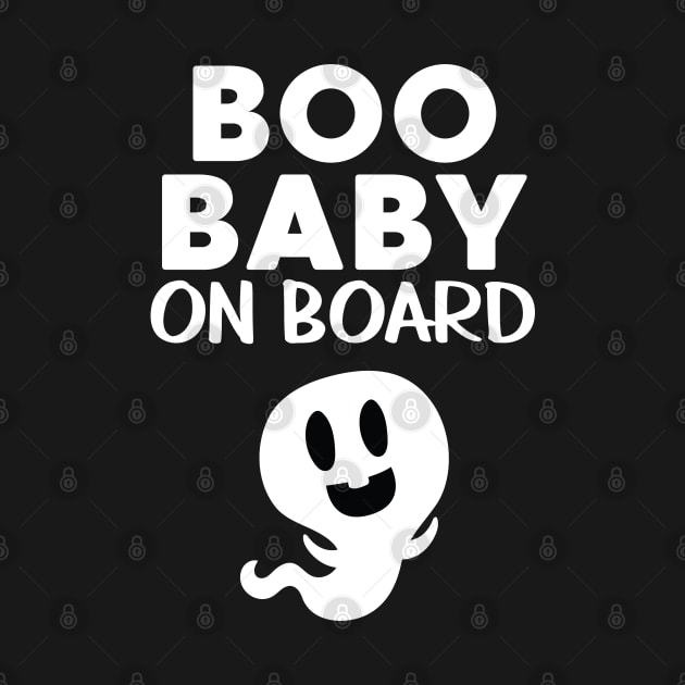 Boo Baby On Board Funny Motherhood Parents Expecting A Baby by FamiLane