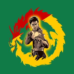 Bruce Leroy The Last Dragon Glow T-Shirt