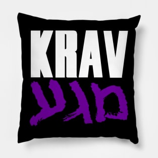 Krav Magakira - Purple v2 Pillow