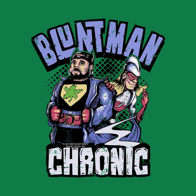 Bluntman and Chronic colored by wuhuli