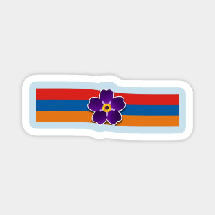 Armenian Forget me Not Flower Magnet