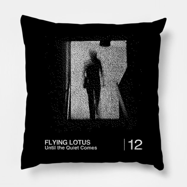 Flying Lotus / Minimalist Graphic Artwork Fan Design Pillow by saudade