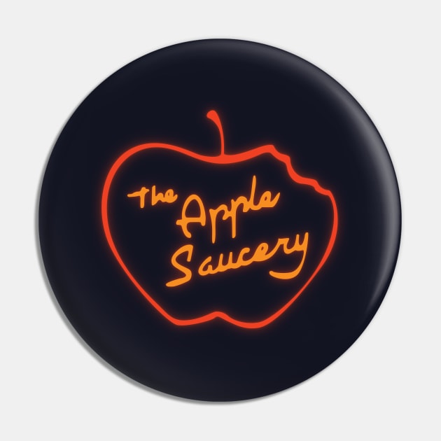 The Apple Saucery Pin by saintpetty