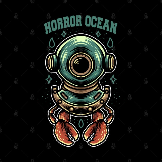 horror ocean by donipacoceng