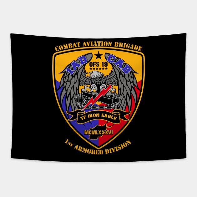 Combat Aviation Brigade, 1st Armored Division Tapestry by MBK