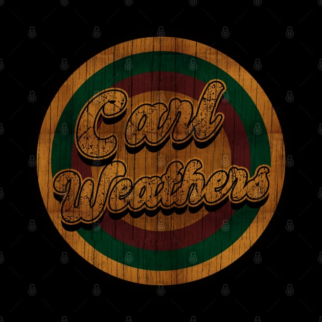 Circle Retro Carl Weathers by Electric Tone