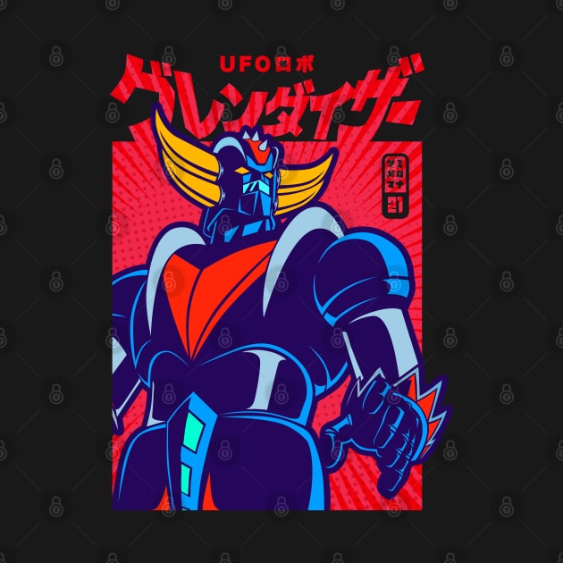 203 POP Red Grendizer by Yexart