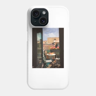 Paris, Breakfast On the Roof Phone Case