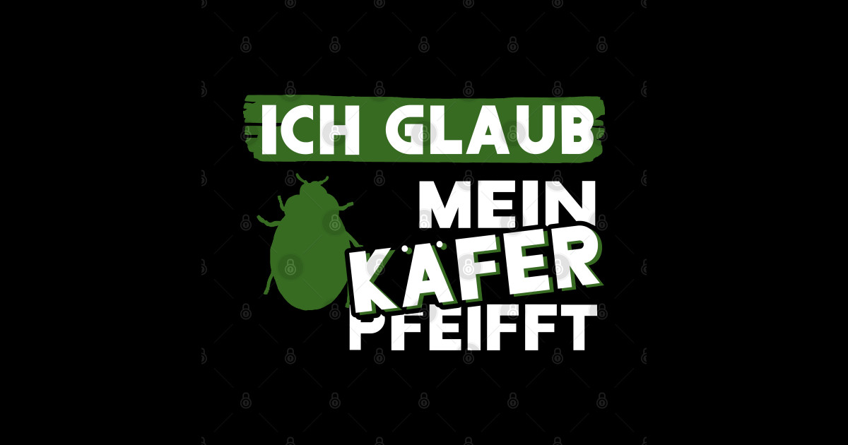 Lustiger Kaefer Tier Spruch Insekt Entomologie Kaefer Sticker