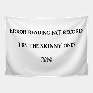 Error Reading FAT Record - Light Version Tapestry