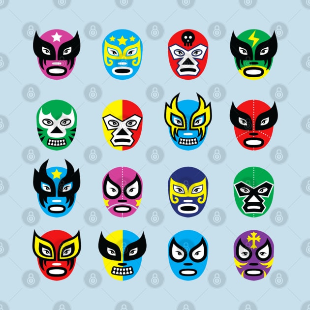 Luchador Masks by Pop Fan Shop