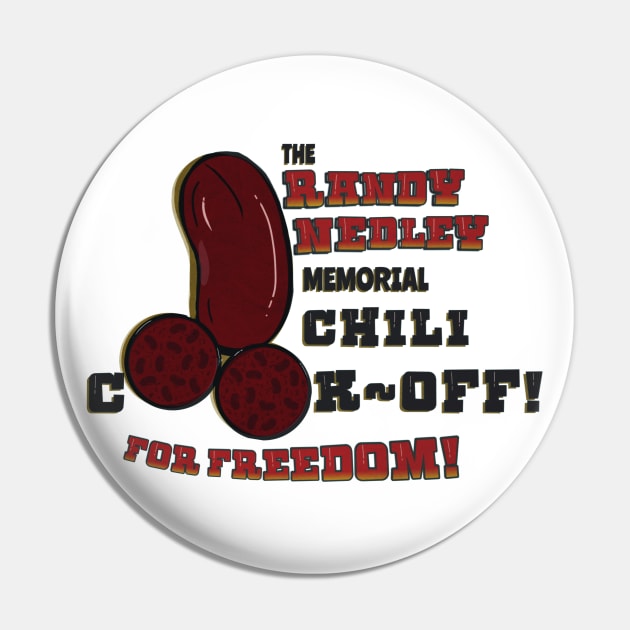 Randy Nedley Chili Cook Off! #BringWynonnaHome - Wynonna Earp Pin by SurfinAly Design 