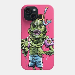 Creature of the Black Pool Phone Case