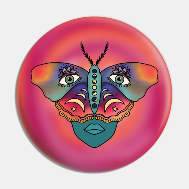 moth woman Pin by Elo.elo