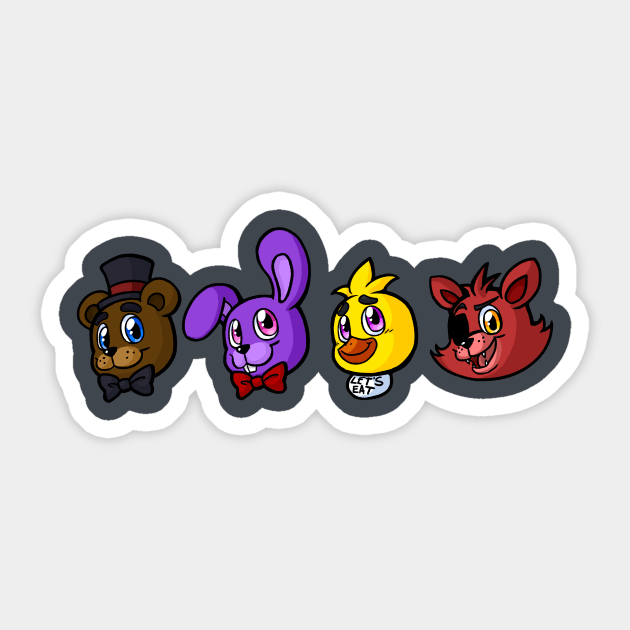 Five Nights At Freddy's Free Hugs Sticker