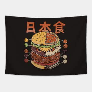 Monster Burger Tapestry