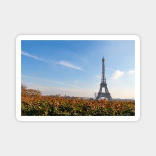 Autumn in Paris Eiffel Tower Magnet