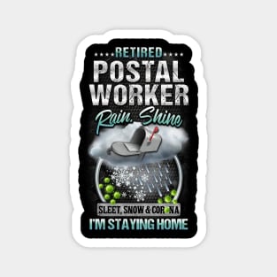 Retired Postal Worker Magnet