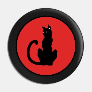 Black Cat Pin