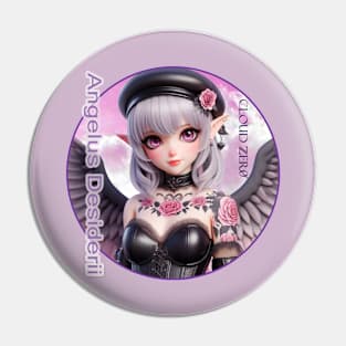 Cloud Zer0 Angel Girl Pin