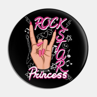 Rockstar Princess Pin