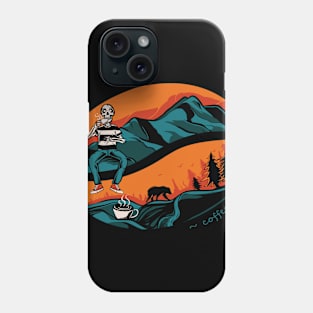 forest coffee Phone Case