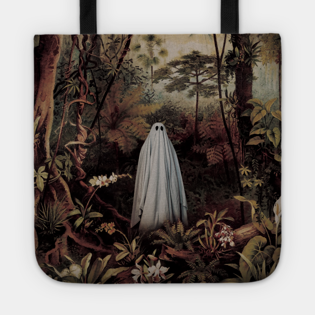 Ghost of the Jungle - Surreal Collage - Tote