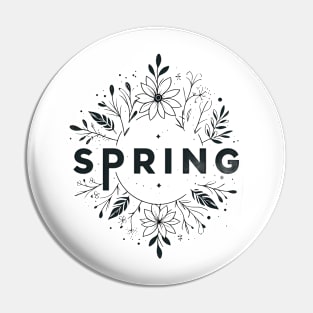 Minimalist Spring Celebration Pin