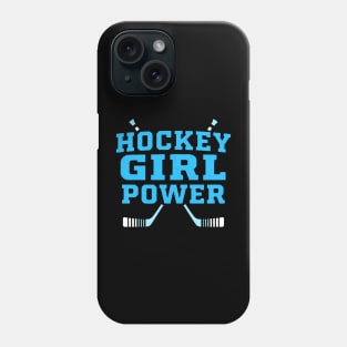 hockey girl power Phone Case
