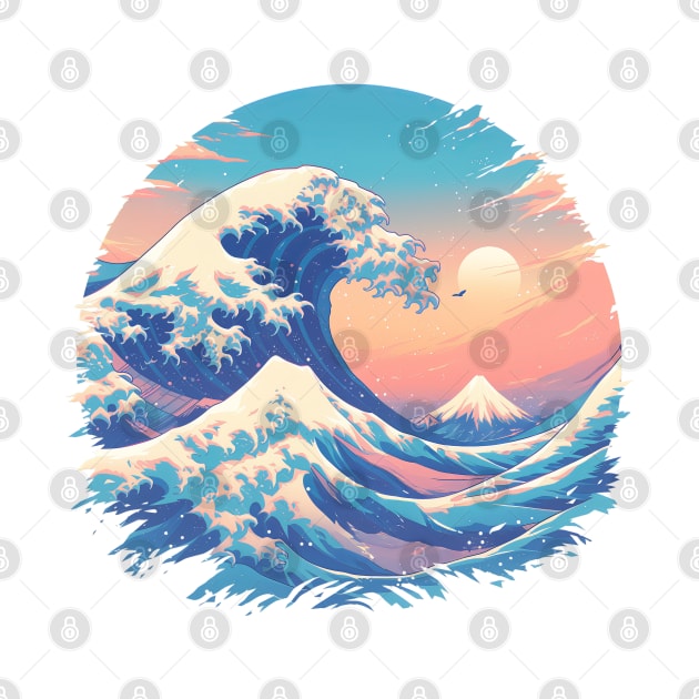The Great Wave of Kanagawa by aphian