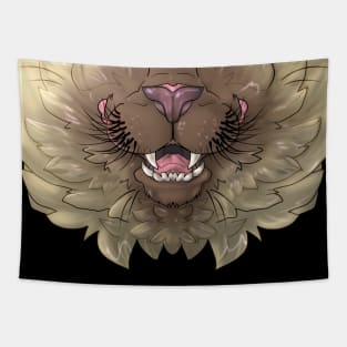 Seal Point Cat Mask Tapestry