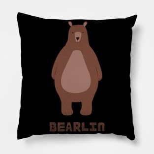 Berlin Bear (Bearlin) Pillow