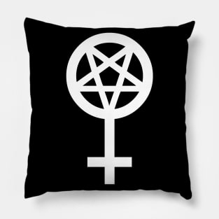 Satanic Female Pillow