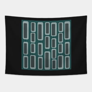 retro mid century modern design Tapestry