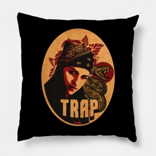 Trap Girl Music Pillow