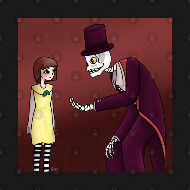 Fran Bow and Itward by ceolsonart