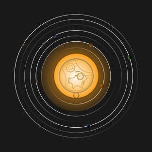 TRAPPIST-1 and Its Extraordinary Exoplanets T-Shirt