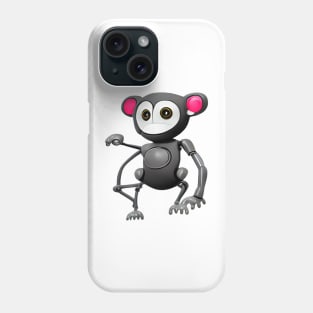 Funny robot animals Phone Case