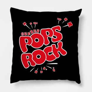 Geezer Pops Rock Pillow