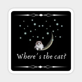 Where´s the cat? Magnet