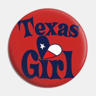 Texas Girl Pin