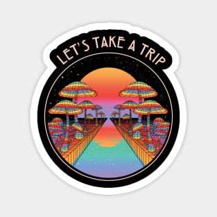 Rainbow - Let's Take  Trip Magnet