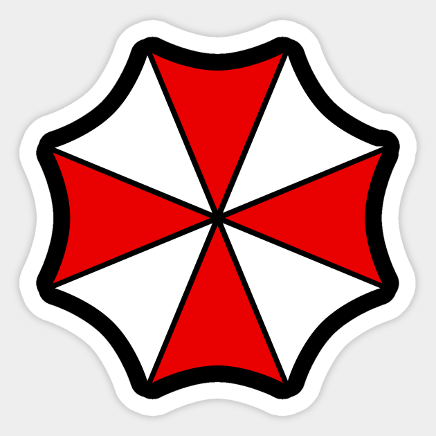 Umbrella Corporation Insignia - Umbrella Corporation - Sticker