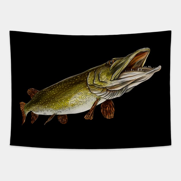 Pike Tapestry by Sandarmi