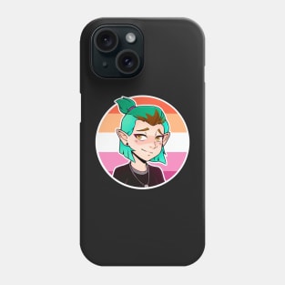 Amity Lesbian Flag Phone Case