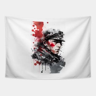 German World War Two Soldier Tapestry