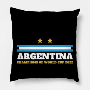 Argentina Campeón Pillow