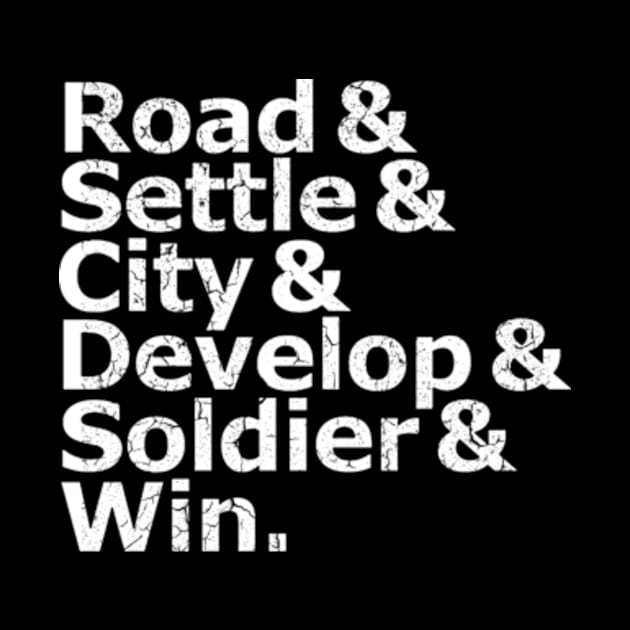 road Settle city develop soldier win Game Rules by SATRIA BINTANG